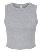 BELLA + CANVAS Women's Micro Rib Muscle Crop Tank-1