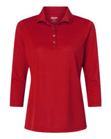 Paragon Women's Lady Palm Three-Quarter Sleeve Polo-1