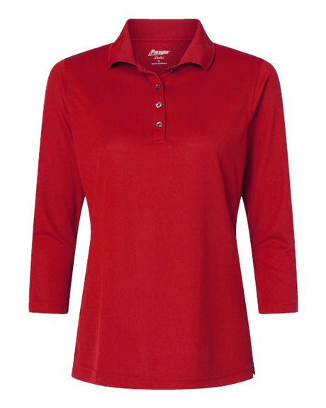 Paragon Women's Lady Palm Three-Quarter Sleeve Polo-1