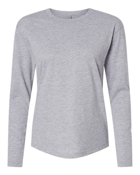 Next Level Women's Cotton Relaxed Long Sleeve T-Shirt-1