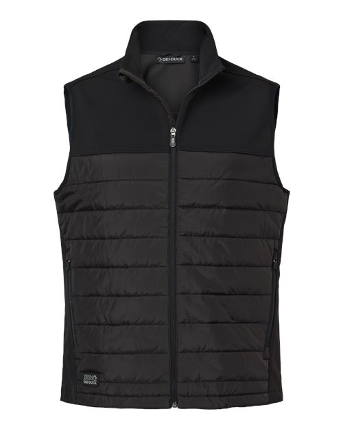 DRI DUCK Men's Summit Soft Shell Puffer Vest-1