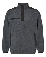 DRI DUCK Men's Ranger Melange Fleece Pullover-1