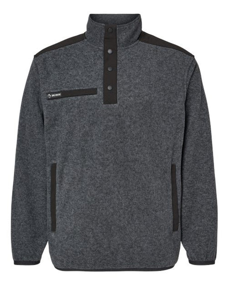 DRI DUCK Men's Ranger Melange Fleece Pullover-1