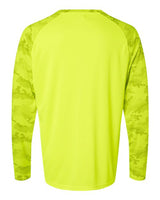 Paragon Men's Cayman Performance Camo Colorblocked Long Sleeve T-Shirt-2