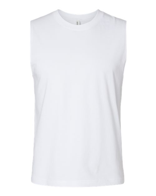 BELLA + CANVAS Jersey Muscle Tank-1
