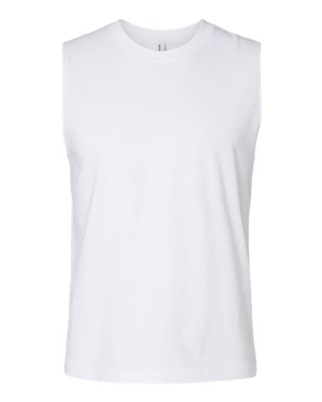 BELLA + CANVAS Jersey Muscle Tank-1