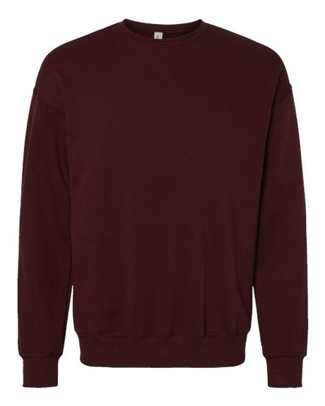BELLA + CANVAS Men's Sponge Fleece Drop Shoulder Crewneck Sweatshirt-1