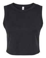 BELLA + CANVAS Women's Micro Rib Muscle Crop Tank-1