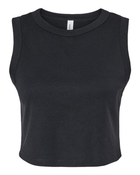 BELLA + CANVAS Women's Micro Rib Muscle Crop Tank-1