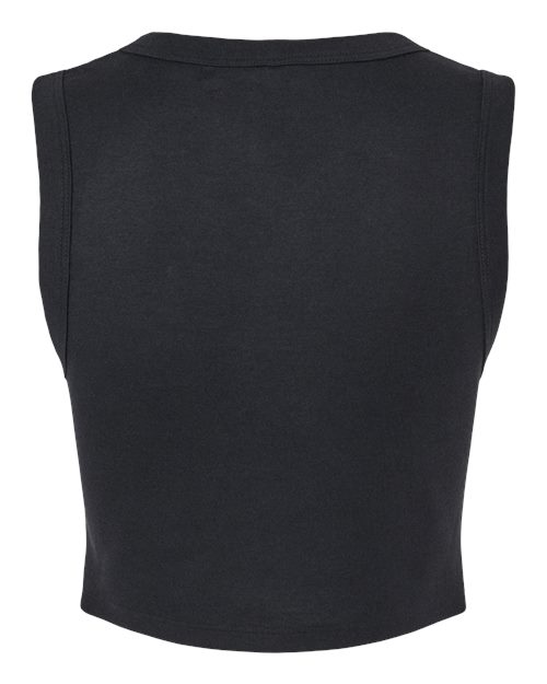 BELLA + CANVAS Women's Micro Rib Muscle Crop Tank-2