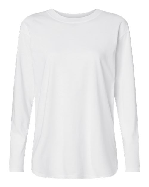 LAT Women's Fine Jersey Long Sleeve Tee-1