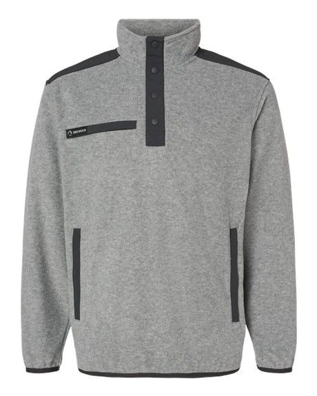 DRI DUCK Men's Ranger Melange Fleece Pullover-1