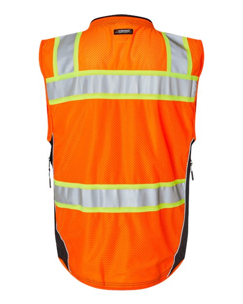 Kishigo Men's Premium Black Series Surveyors Vest-2