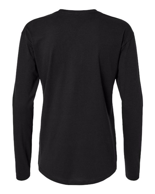 Next Level Women's Cotton Relaxed Long Sleeve T-Shirt-2