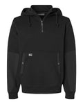 DRI DUCK Men's Mission Quarter-Zip Hooded Pullover-1