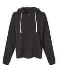 MV Sport Women's Angel Fleece Crop Hooded Sweatshirt-1