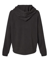 MV Sport Women's Angel Fleece Crop Hooded Sweatshirt-2