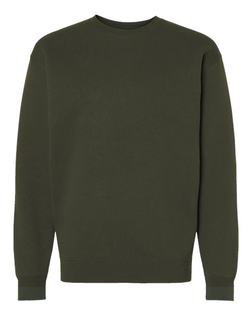 Independent Trading Co. Men's Heavyweight Crewneck Sweatshirt-1