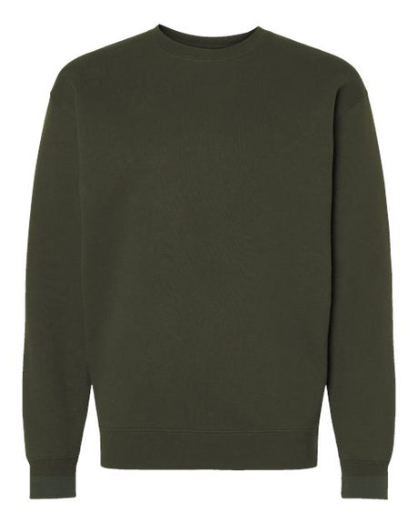 Independent Trading Co. Men's Heavyweight Crewneck Sweatshirt-1