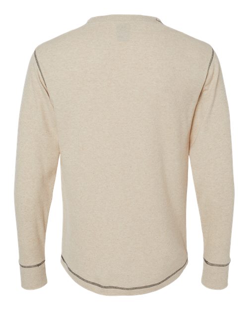 J. America Men's Vintage Thermal Long Sleeve T-Shirt-2