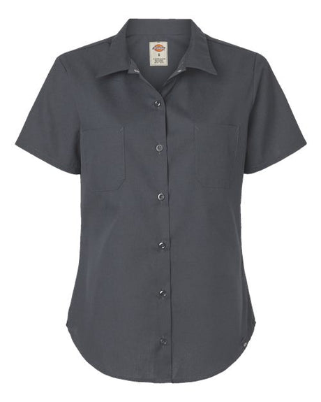 Dickies Women's Industrial Short Sleeve Work Shirt-1