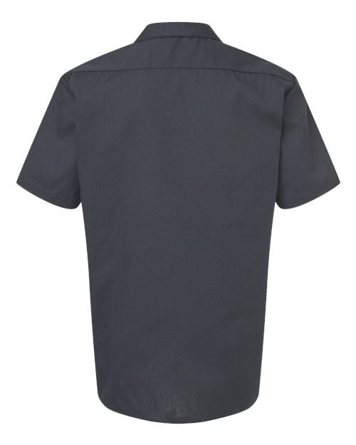 Dickies Men's Industrial Short Sleeve Work Shirt-2