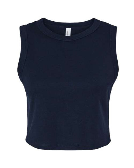 BELLA + CANVAS Women's Micro Rib Muscle Crop Tank-1