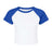 BELLA + CANVAS Women's Micro Rib Raglan Baby Tee-1