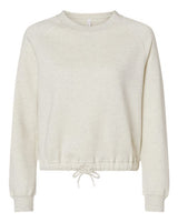 LAT Women's Relaxed 3-End Boxy Fleece Crewneck Sweatshirt-1