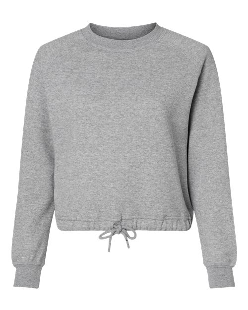 LAT Women's Relaxed 3-End Boxy Fleece Crewneck Sweatshirt-1