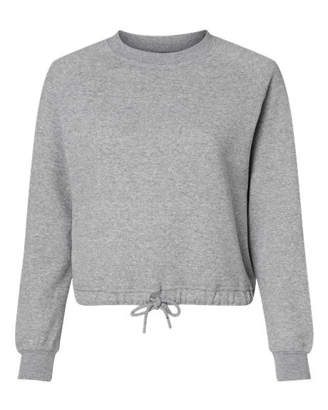 LAT Women's Relaxed 3-End Boxy Fleece Crewneck Sweatshirt-1