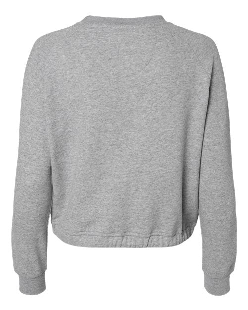 LAT Women's Relaxed 3-End Boxy Fleece Crewneck Sweatshirt-2