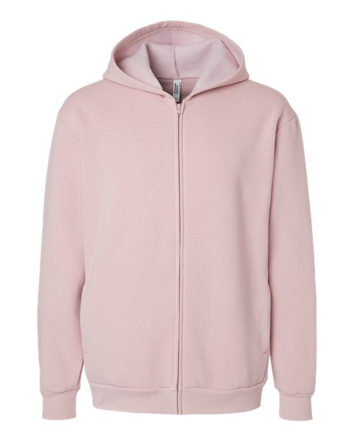 American Apparel Men's ReFlex Fleece Full-Zip Hoodie Sweatshirt-1