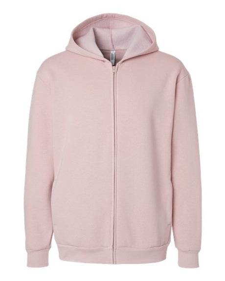 American Apparel Men's ReFlex Fleece Full-Zip Hoodie Sweatshirt-1