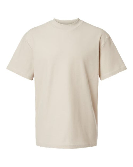 American Apparel Men's Pique Mockneck Tee-1