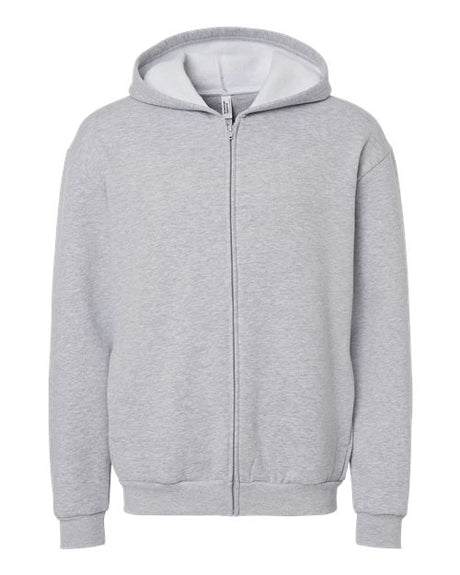 American Apparel Men's ReFlex Fleece Full-Zip Hoodie Sweatshirt-1
