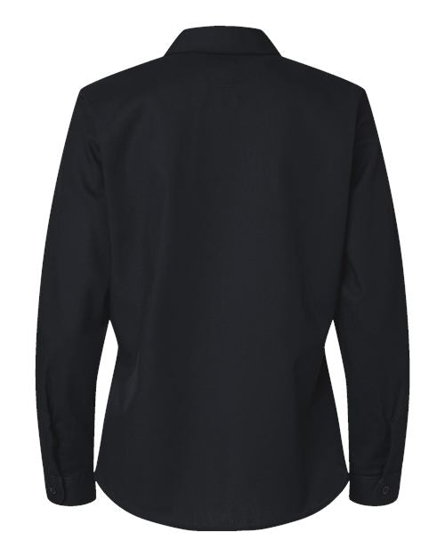 Dickies Women's Long Sleeve Industrial Work Shirt-2
