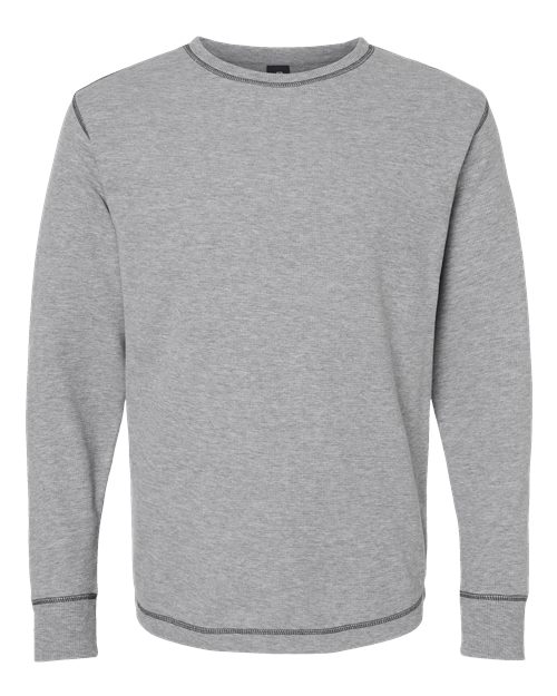 J. America Men's Vintage Thermal Long Sleeve T-Shirt-1