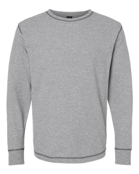J. America Men's Vintage Thermal Long Sleeve T-Shirt-1