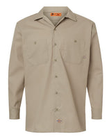 Dickies Men's Industrial Long Sleeve Work Shirt-1