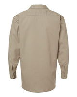Dickies Men's Industrial Long Sleeve Work Shirt-2