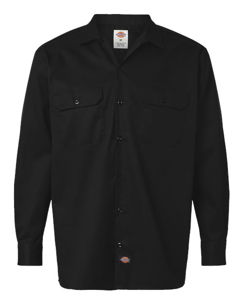 Dickies Men's Long Sleeve Work Shirt-1