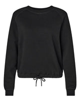 LAT Women's Relaxed 3-End Boxy Fleece Crewneck Sweatshirt-1