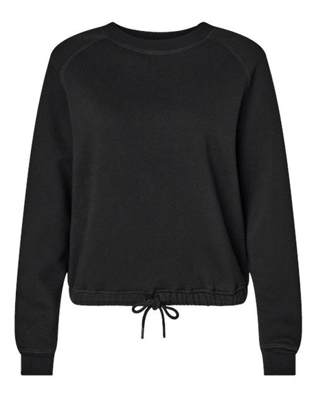 LAT Women's Relaxed 3-End Boxy Fleece Crewneck Sweatshirt-1