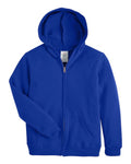  Youth EcoSmart Full-Zip Hooded Sweatshirt
