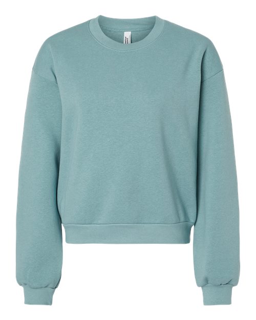 American Apparel Women's ReFlex Fleece Crewneck Sweatshirt-1