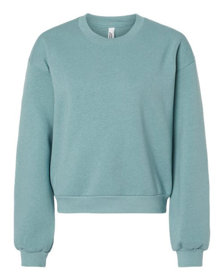 American Apparel Women's ReFlex Fleece Crewneck Sweatshirt-1