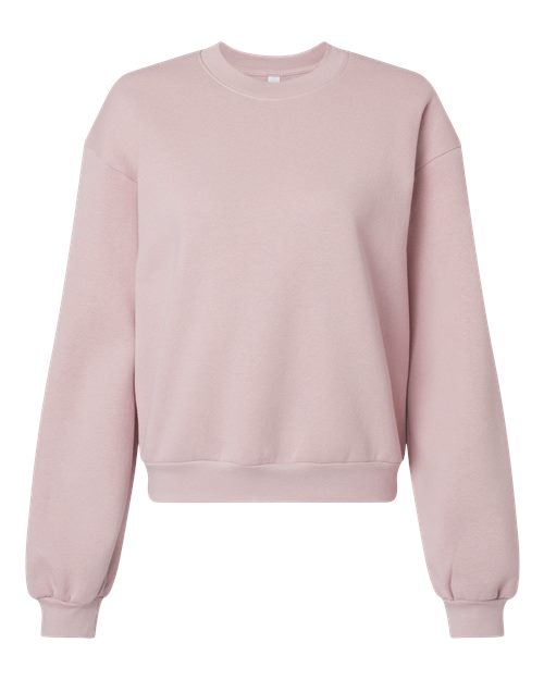 American Apparel Women's ReFlex Fleece Crewneck Sweatshirt-1