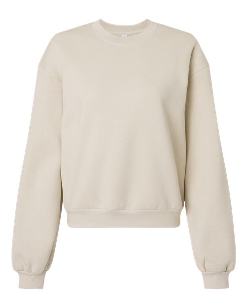 American Apparel Women's ReFlex Fleece Crewneck Sweatshirt-1
