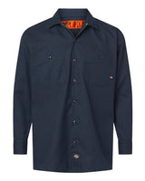 Dickies Men's Industrial Long Sleeve Work Shirt-1